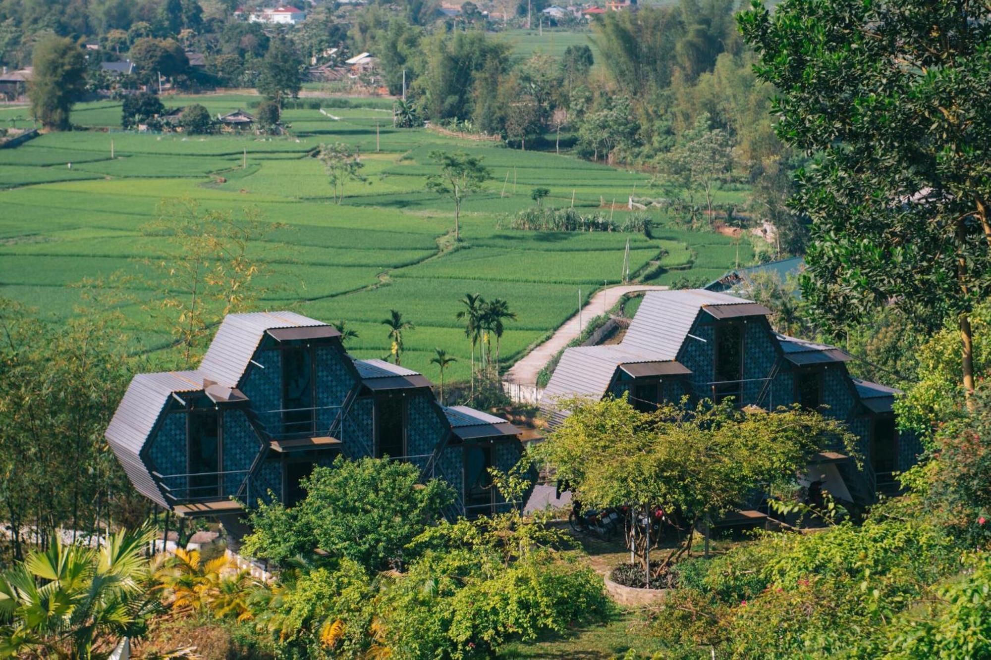 Chuon Chuon Resort Nghia Lo - Free Sauna & Onsen Yen Bai ภายนอก รูปภาพ